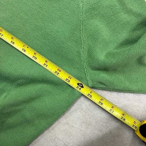 2000s lands end green sweater - Picture 4 of 5